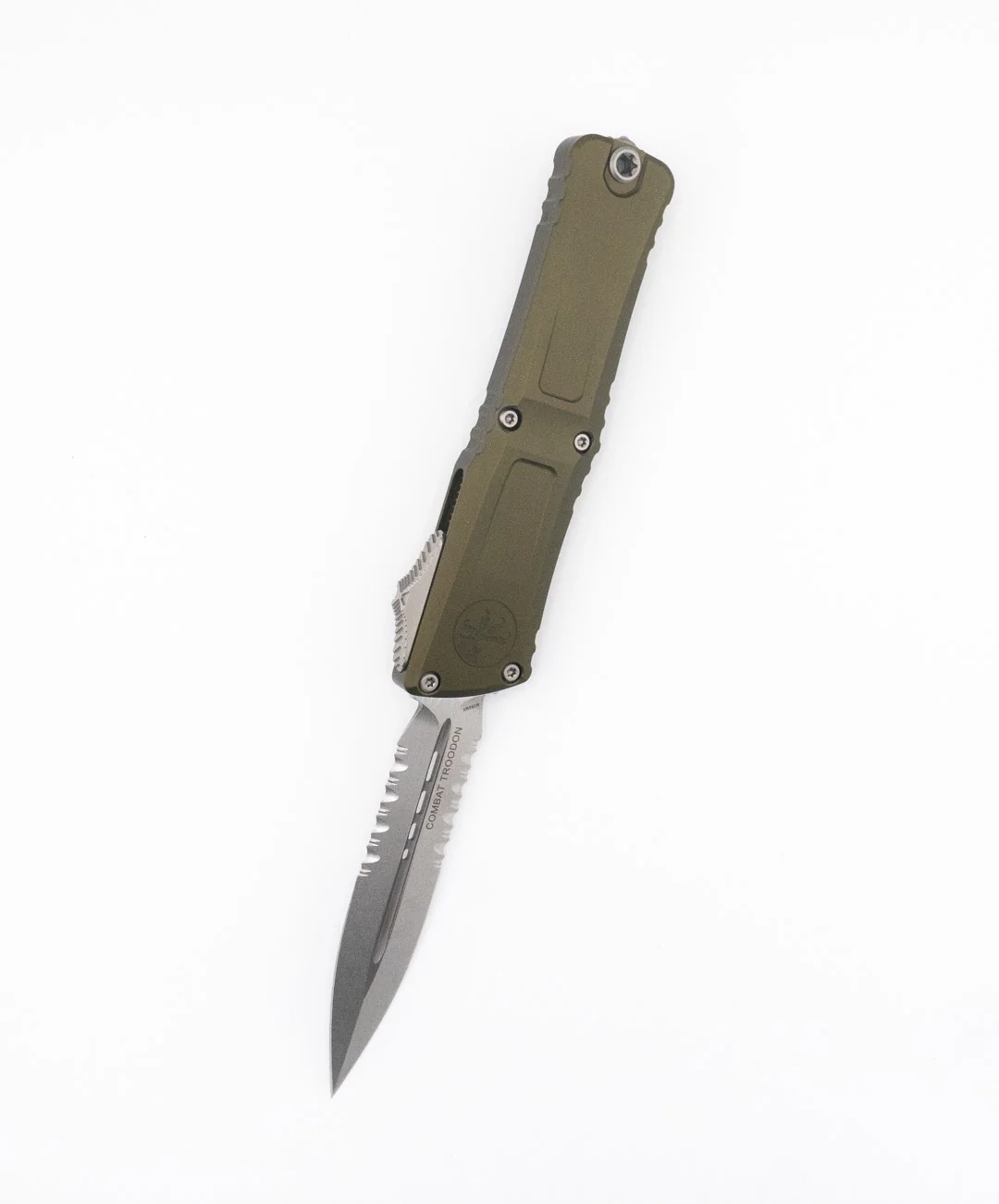 Combat Troodon® D/E Gen III OD Green Stonewash Partial Serrated (1142-11OD) FACTORY SECOND