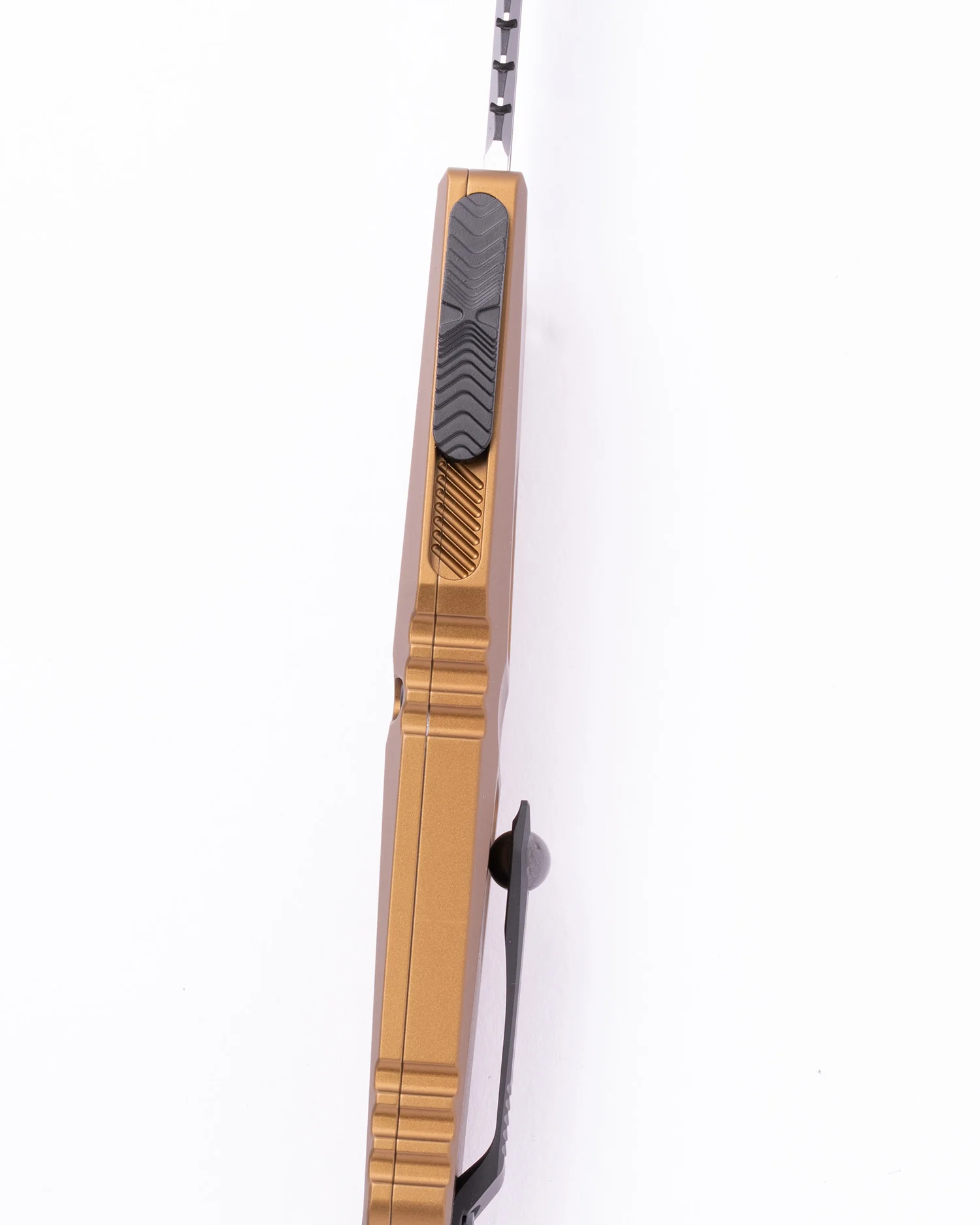 COMBAT TROODON GEN III INTERCEPTOR BLACK PART SERRATE TAN SIGNATURE SERIES (1217-2TAS) - Image 3