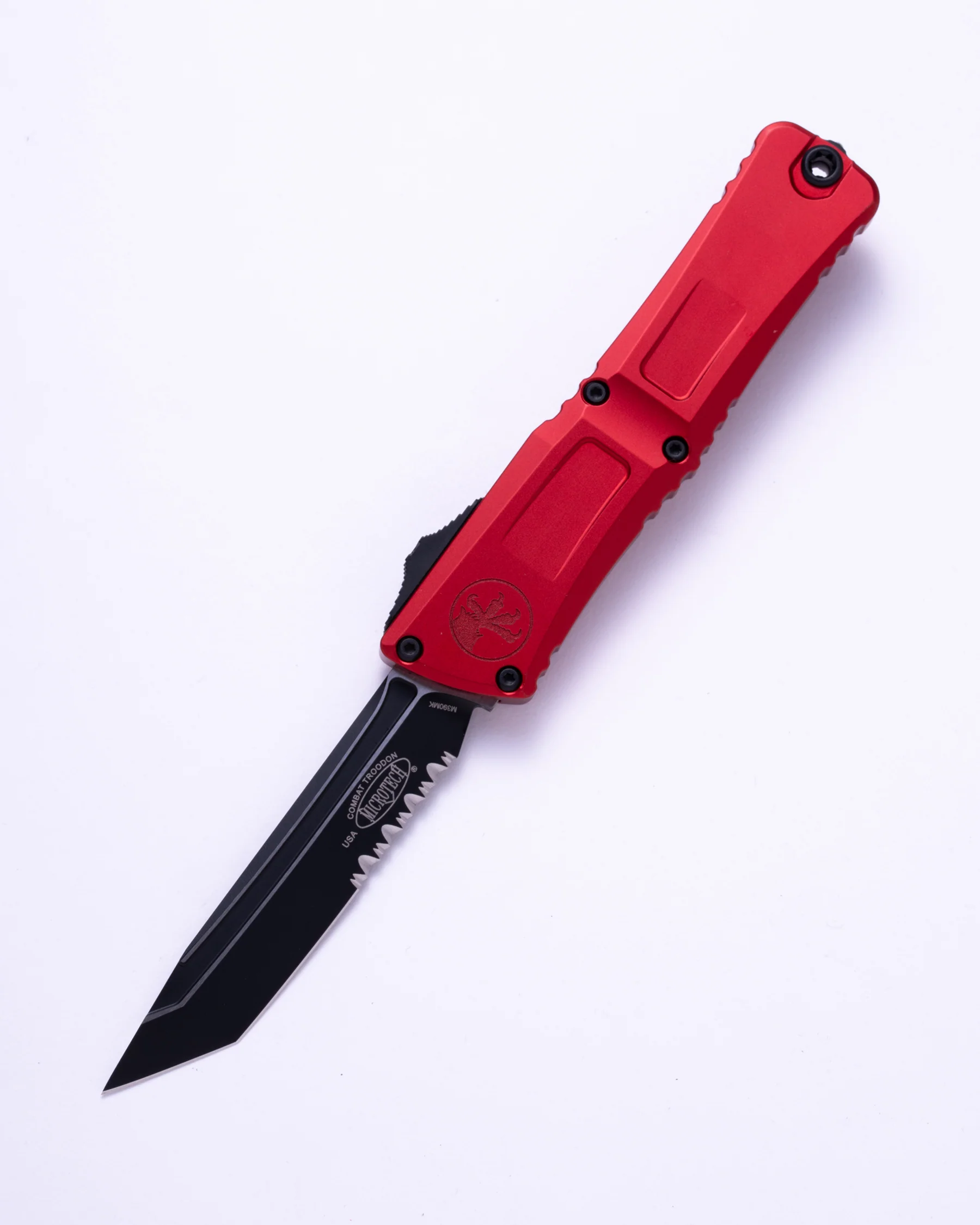 Combat Troodon® T/E Gen III RED Partial Serrated (1144-2RD) FACTORY SECOND