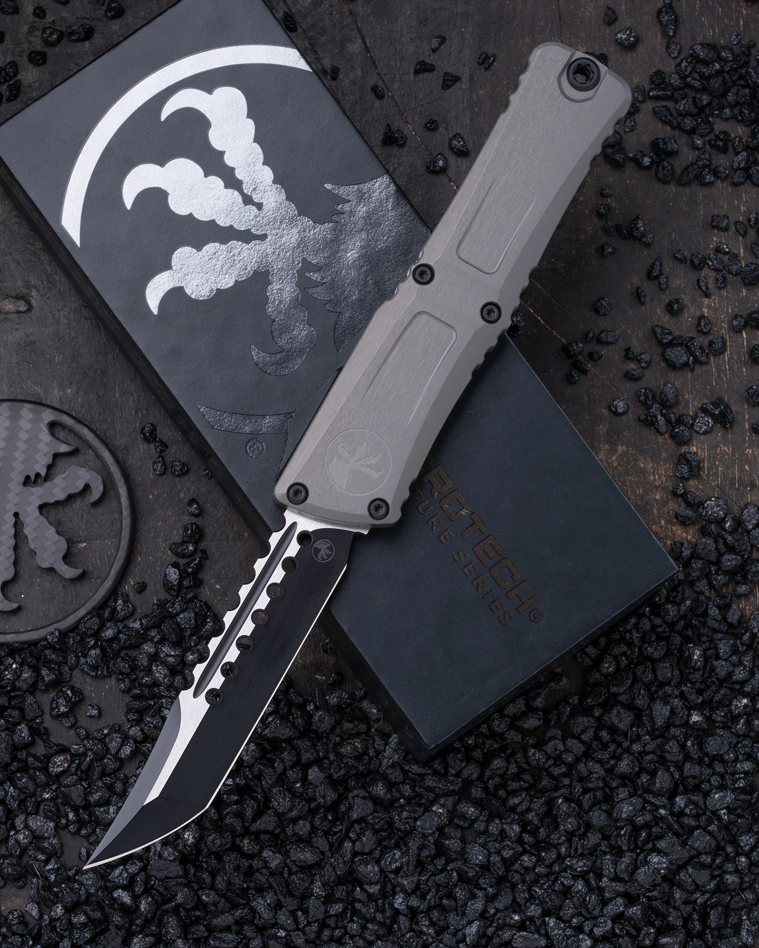 COMBAT TROODON GEN III HELLHOUND BLACK STANDARD NATURAL CLEAR SIGNATURE SERIES (1219-1NCS)