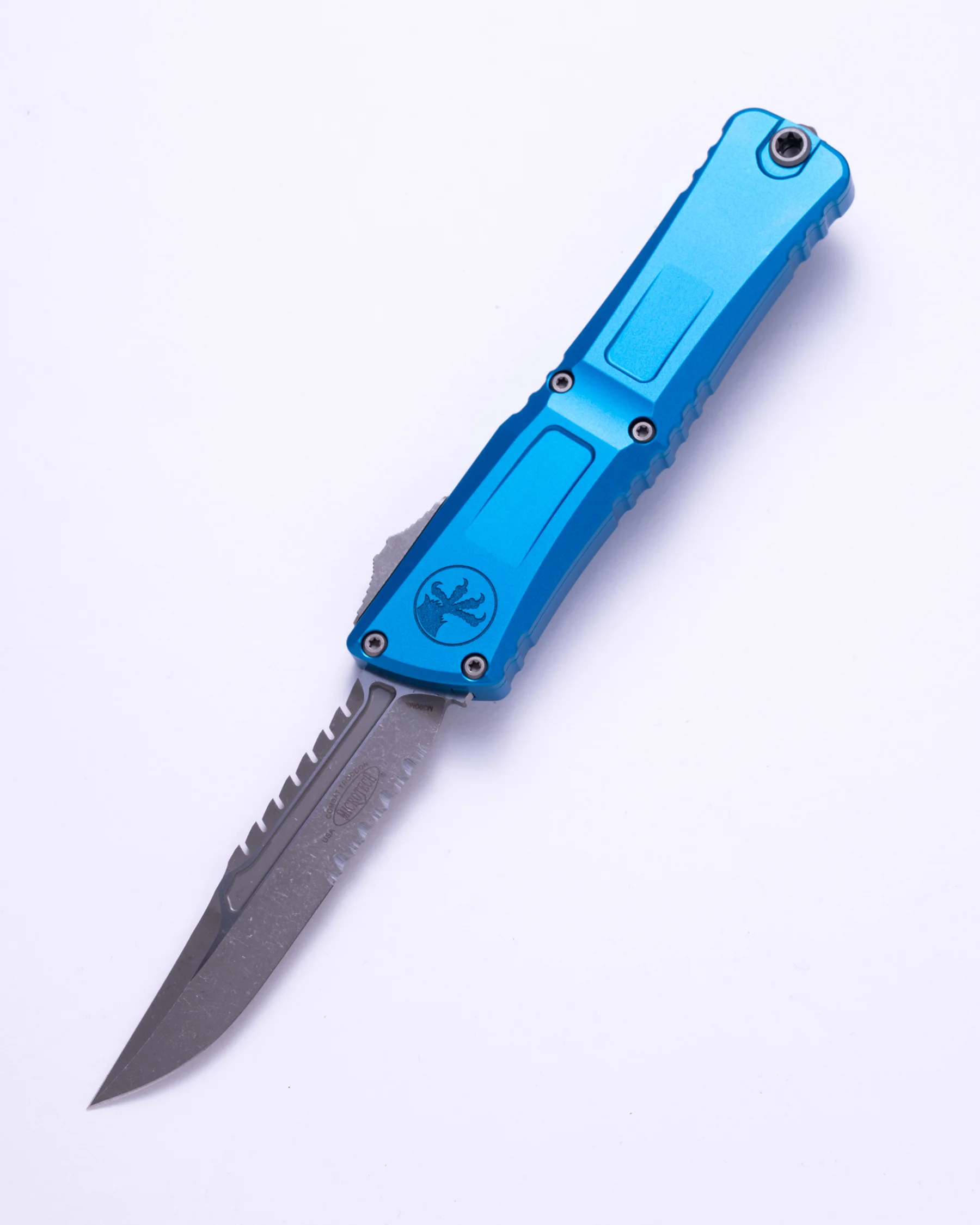 COMBAT TROODON GEN III INTERCEPTOR APOCALYPTIC PART SERRATE BLUE SIGNATURE SERIES (1217-11APBLS) FACTORY SECOND