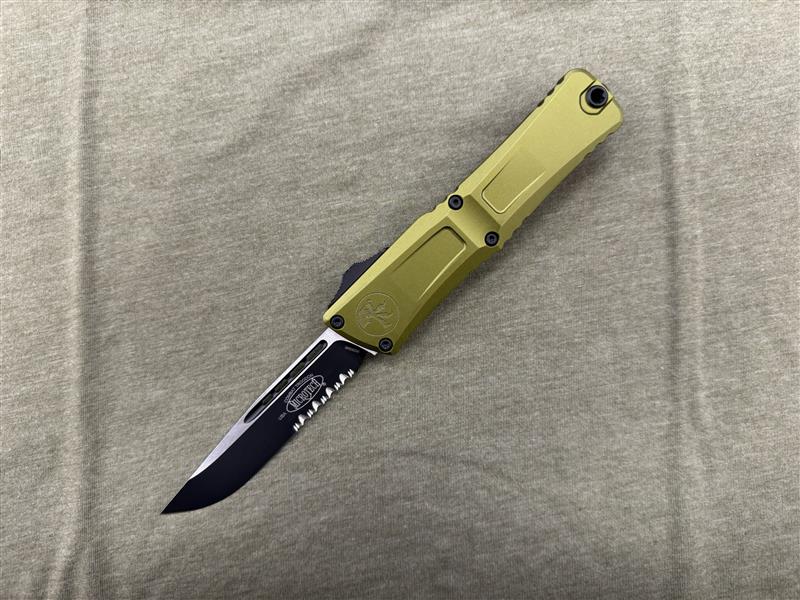 Combat Troodon Gen III S/E OD Green Partial Serrated (1143-2OD)
