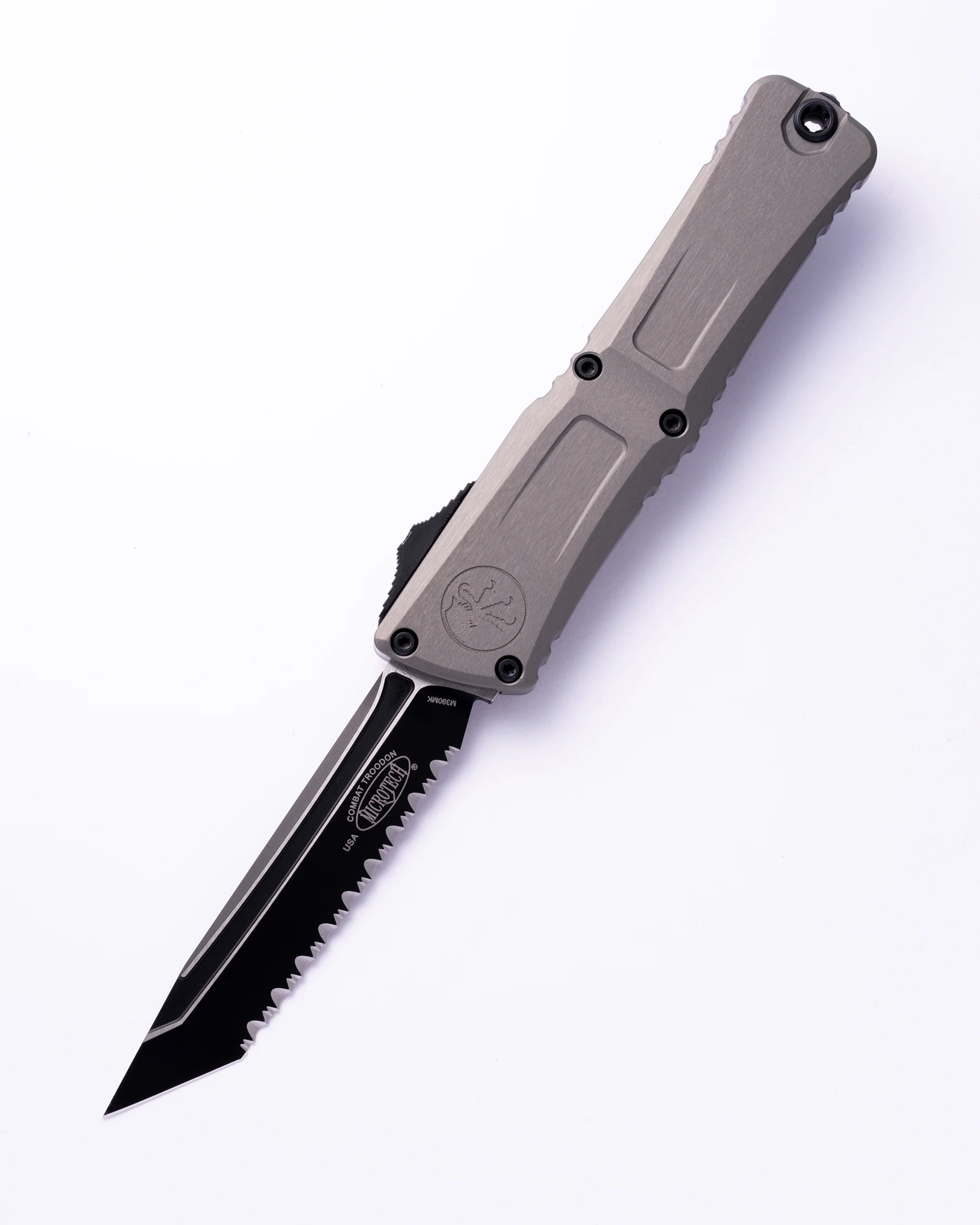 COMBAT TROODON GEN III T/E BLACK FULL SERRATE NATURAL CLEAR (1144-3NC)
