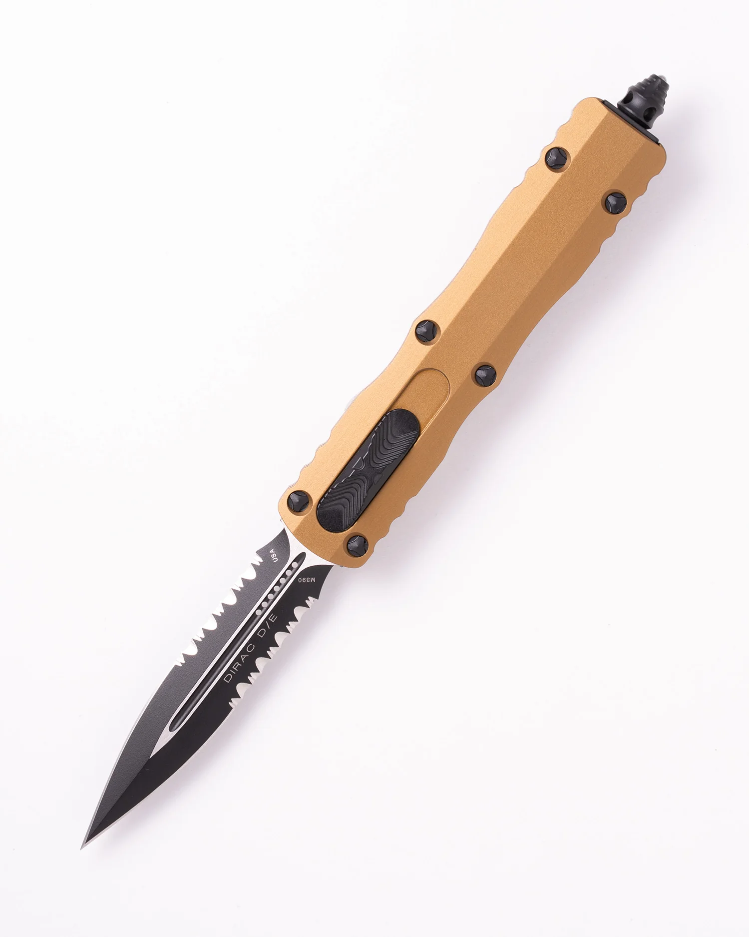 DIRAC D/E Black Part Serrate Tan (225-2TA)