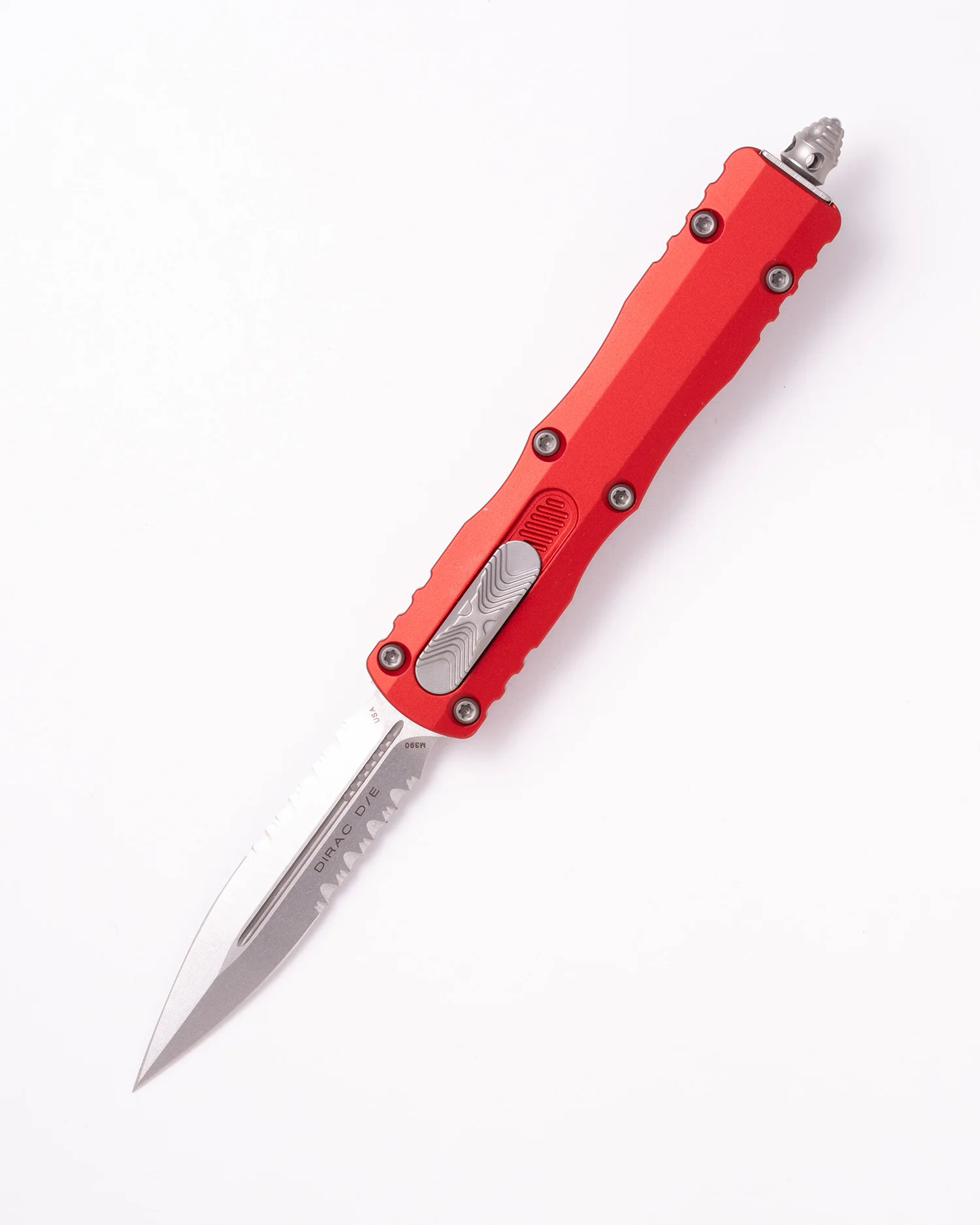 DIRAC D/E STONEWASH PART SERRATE RED (225-11RD)