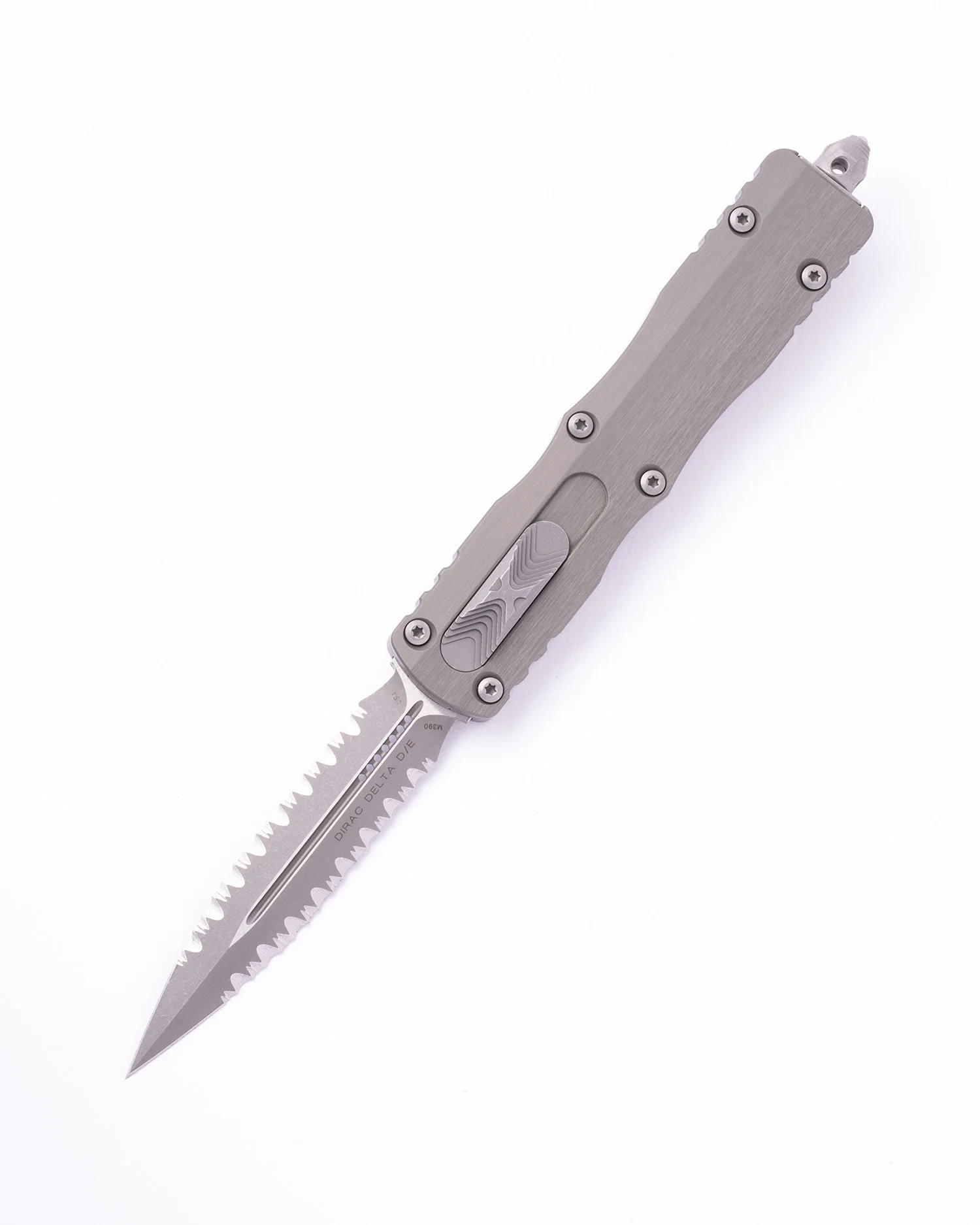 DIRAC DELTA APOCALYPTIC DOUBLE FULL SERRATE NATURAL CLEAR (227-D12APNC)