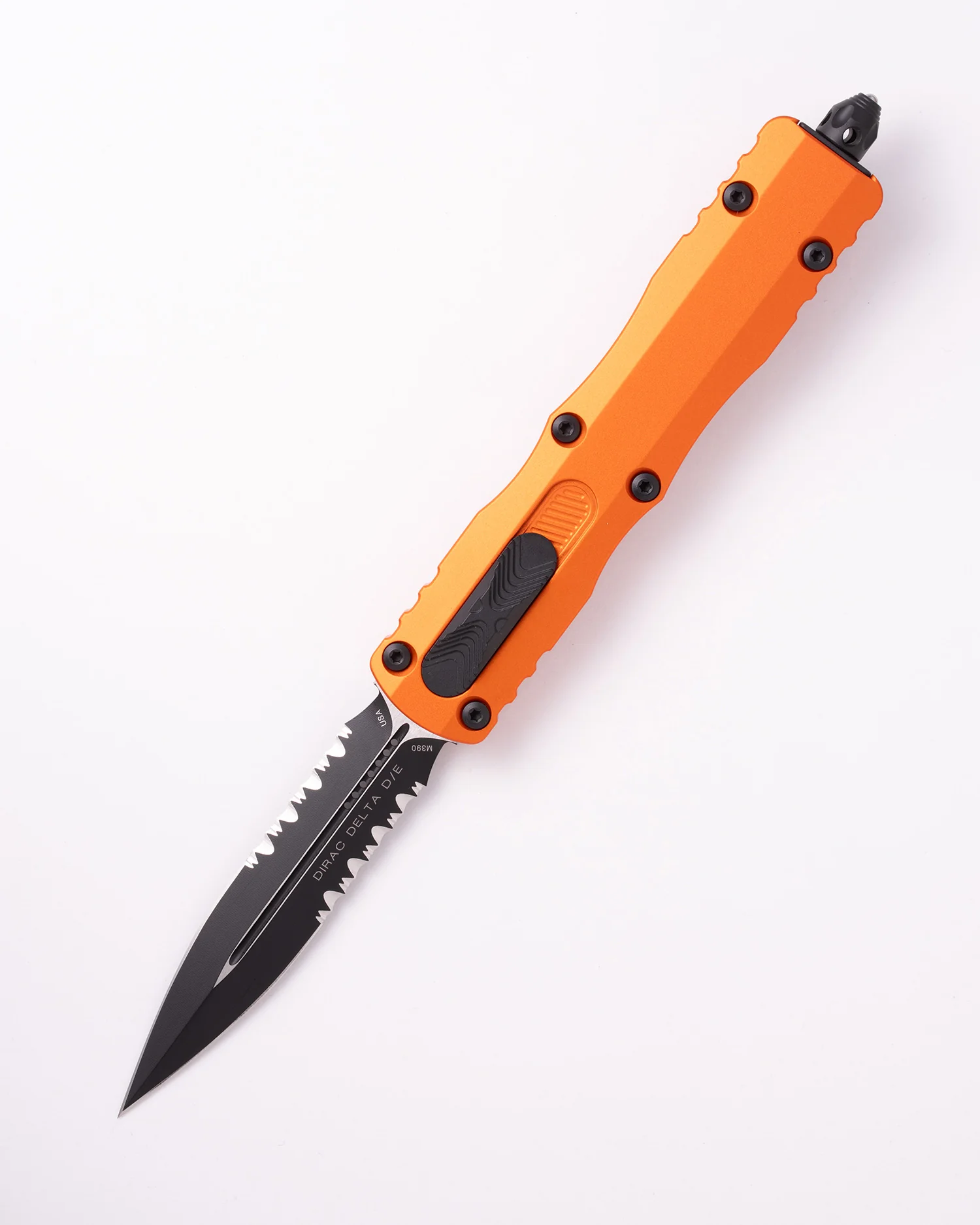 DIRAC DELTA D/E BLACK PART SERRATE ORANGE (227-2OR)