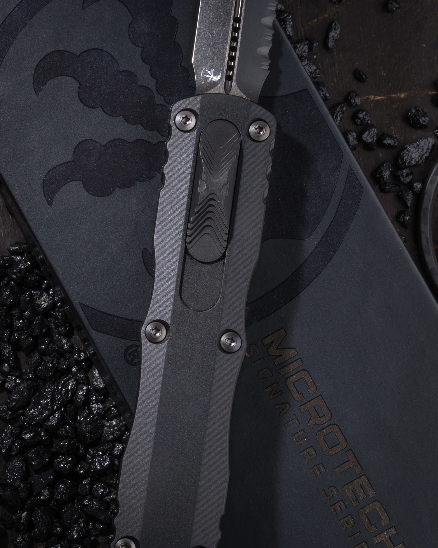 DIRAC DELTA D/E FULL SERRATE DLC SHADOW SIGNATURE SERIES (227-3DLCTSH) - Image 3