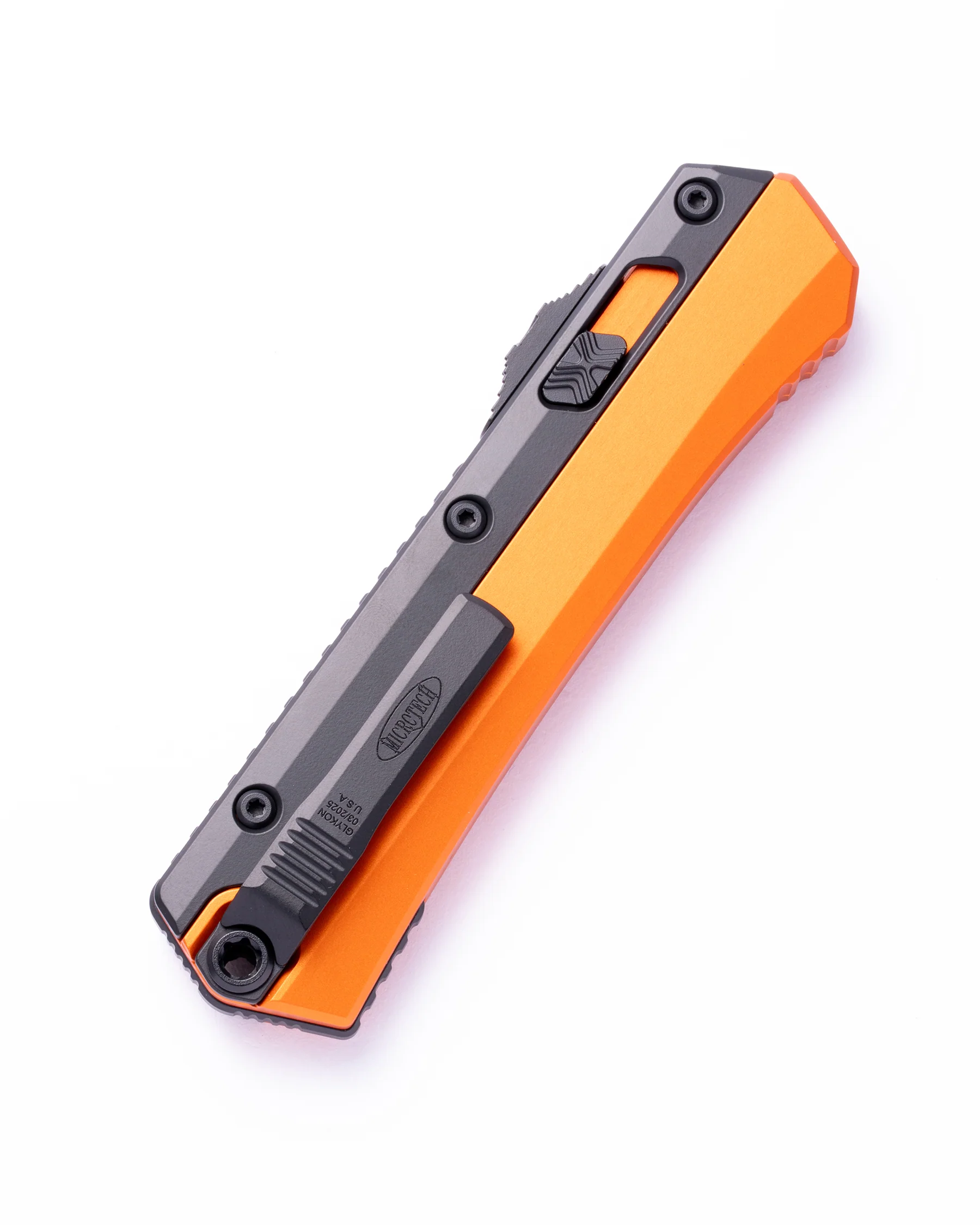 GLYKON BAYONET BLACK PART SERRATE ORANGE (184-2OR) - Image 2