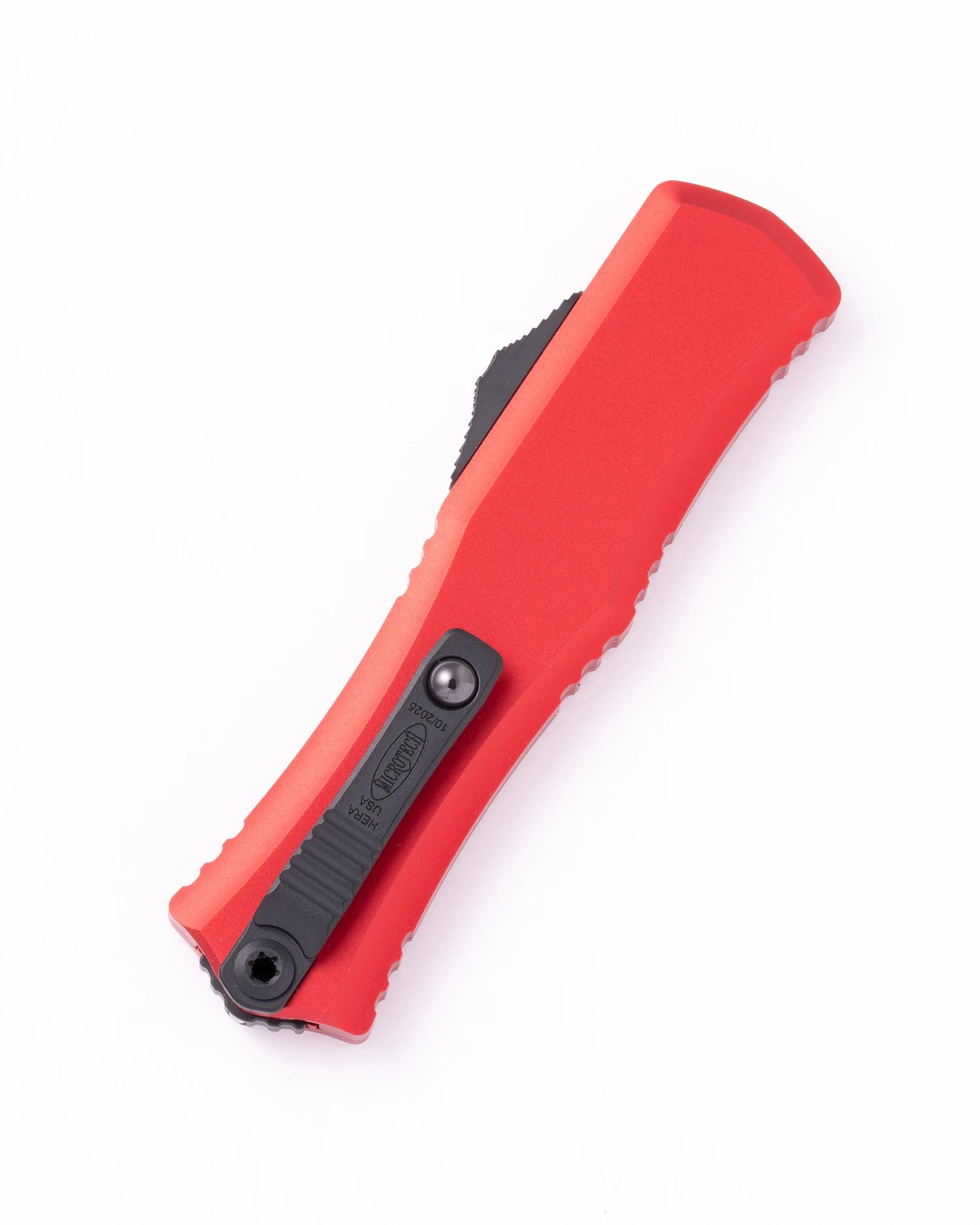 Hera® II Mini D/E Black Partial Serrate Red (1702M-2RD) - Image 2