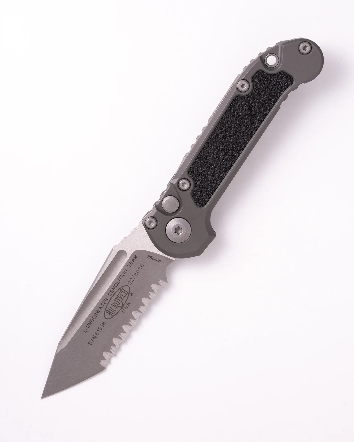 L.U.D.T.® GEN III T/E APOCALYPTIC FULL SERRATE NATURAL CLEAR (1136-12APNC)