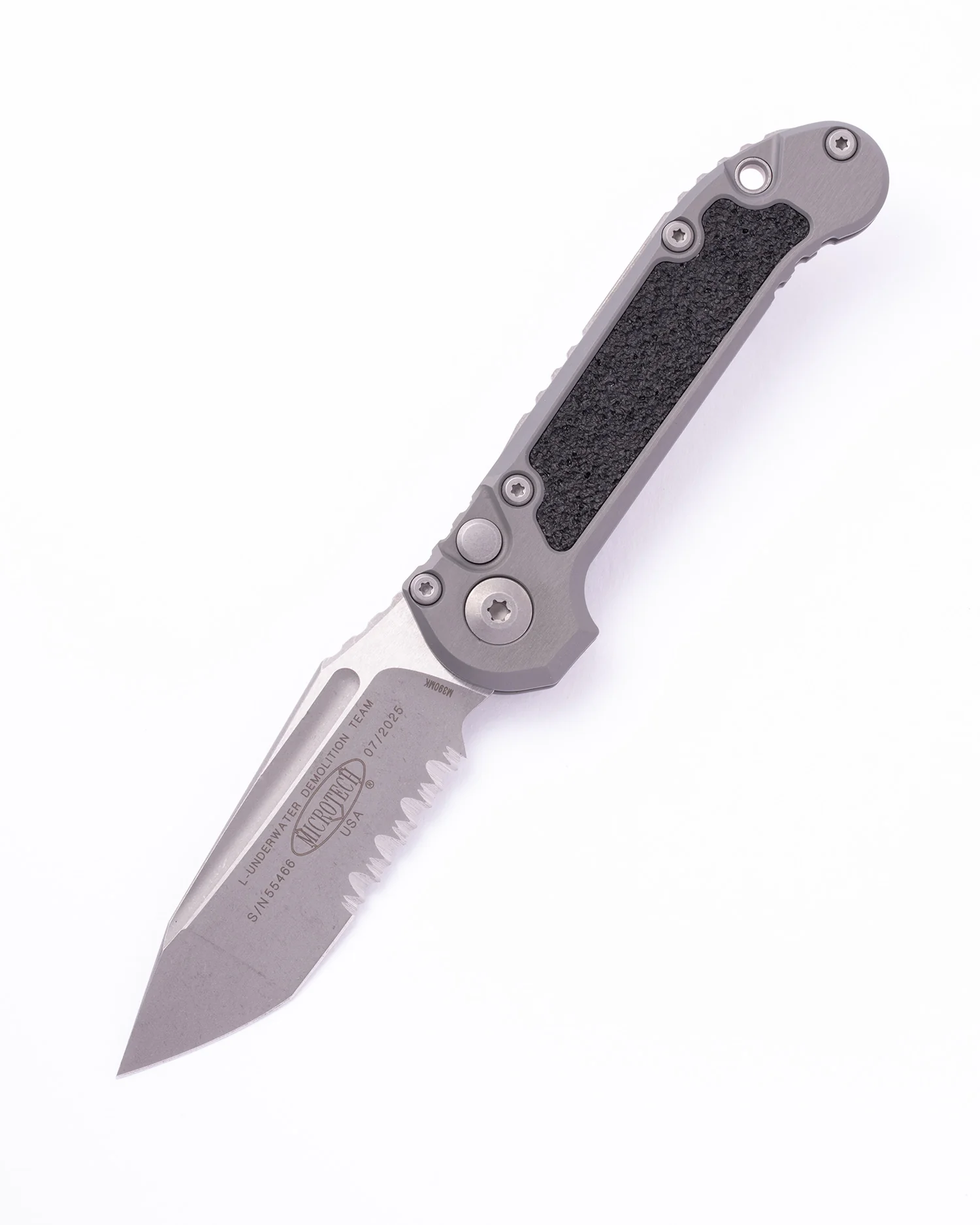 L.U.D.T.® T/E Gen III Natural Clear Apocalyptic® Partial Serrated (1136-11APNC)