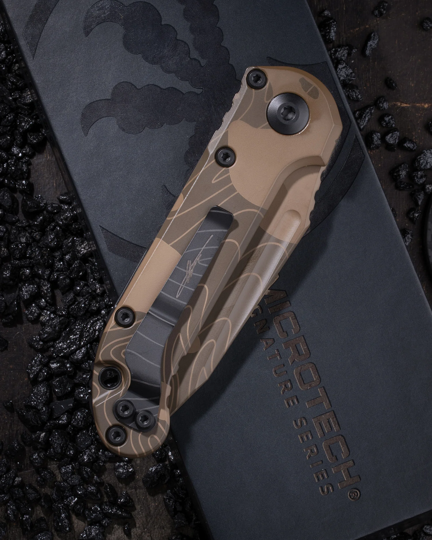L.U.D.T T/E GEN III SIGNATURE SERIES SMOOTH HANDLE TOPOGRAPHIC BADLANDS CAMO STANDARD (1136S-1TPBNCS-Z4) - Image 2