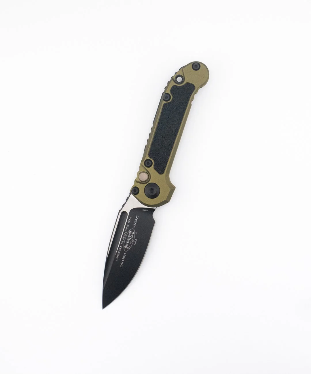 LUDT BLACK STANDARD BLADE OD GREEN HANDLE (1135-1OD) FACTORY SECOND