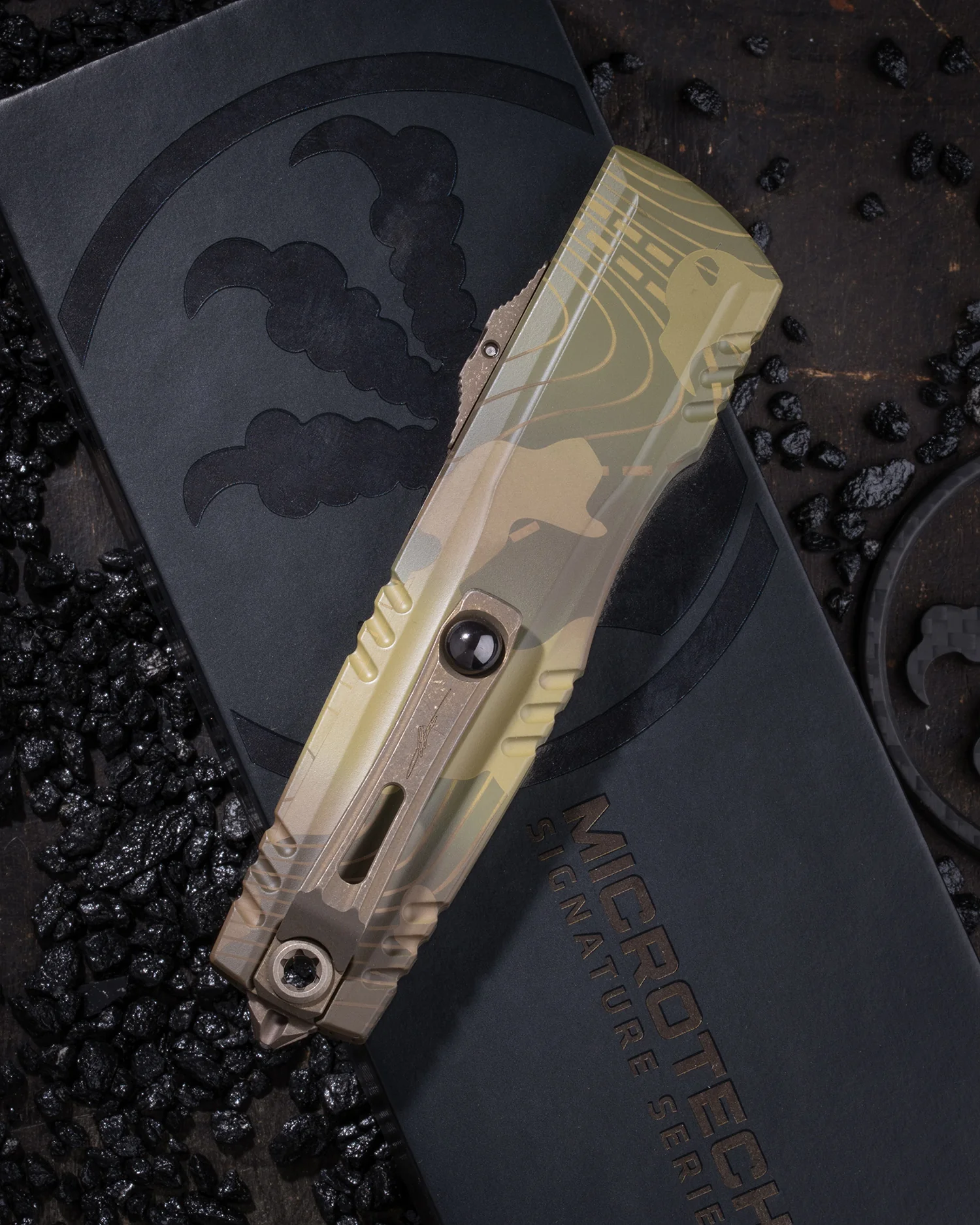 LUMINARY ZBP D/E STANDARD TOPOGRAPHIC BADLANDS/BAZOOKA CAMO TRITIUM BUTTON INSERT SIGNATURE SERIES (1270-1TPBNBOCS) - Image 2