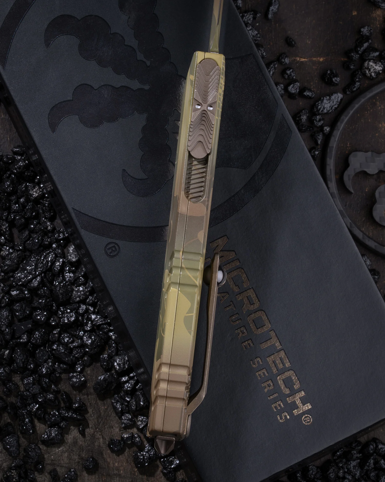 LUMINARY ZBP D/E STANDARD TOPOGRAPHIC BADLANDS/BAZOOKA CAMO TRITIUM BUTTON INSERT SIGNATURE SERIES (1270-1TPBNBOCS) - Image 3