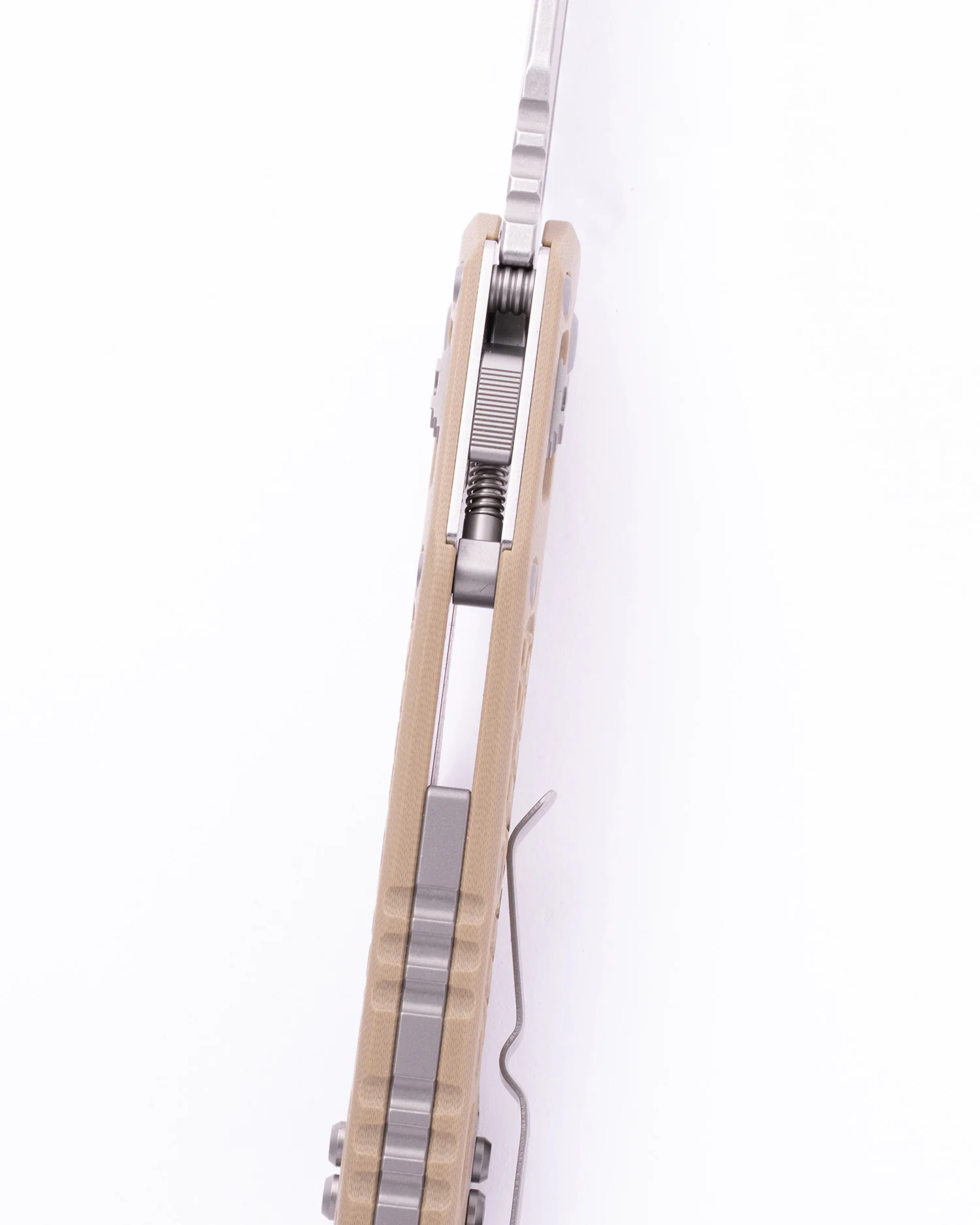 MSI⢠RAM-LOK⢠Frag G10 Tan Stonewash Partial Serrated (210-11FRGTTA) - Image 3