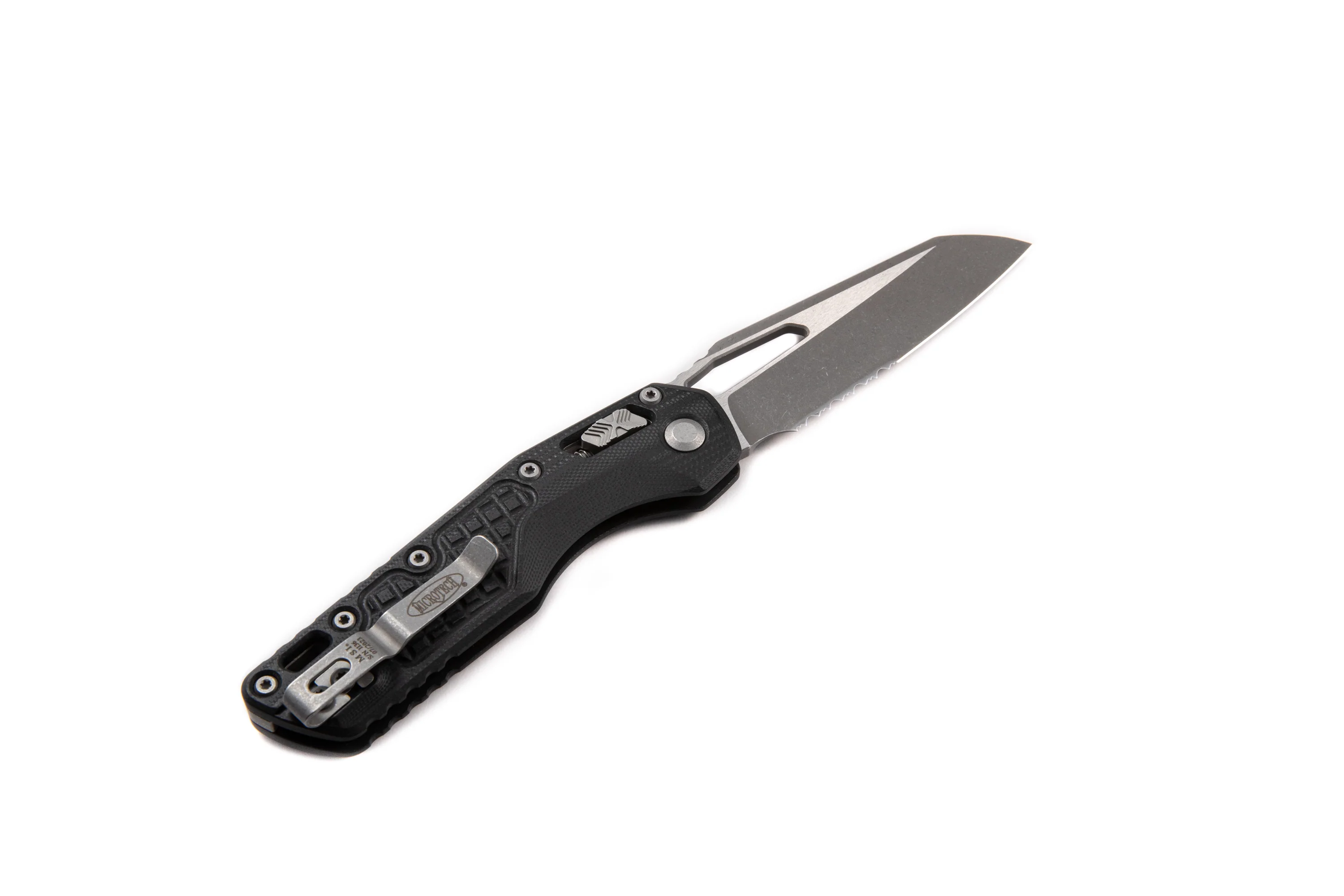 MSI™ RAM-LOK™ S/E Frag G10 Black Apocalyptic Partial Serrated (210-11APFRGTBK) - Image 2