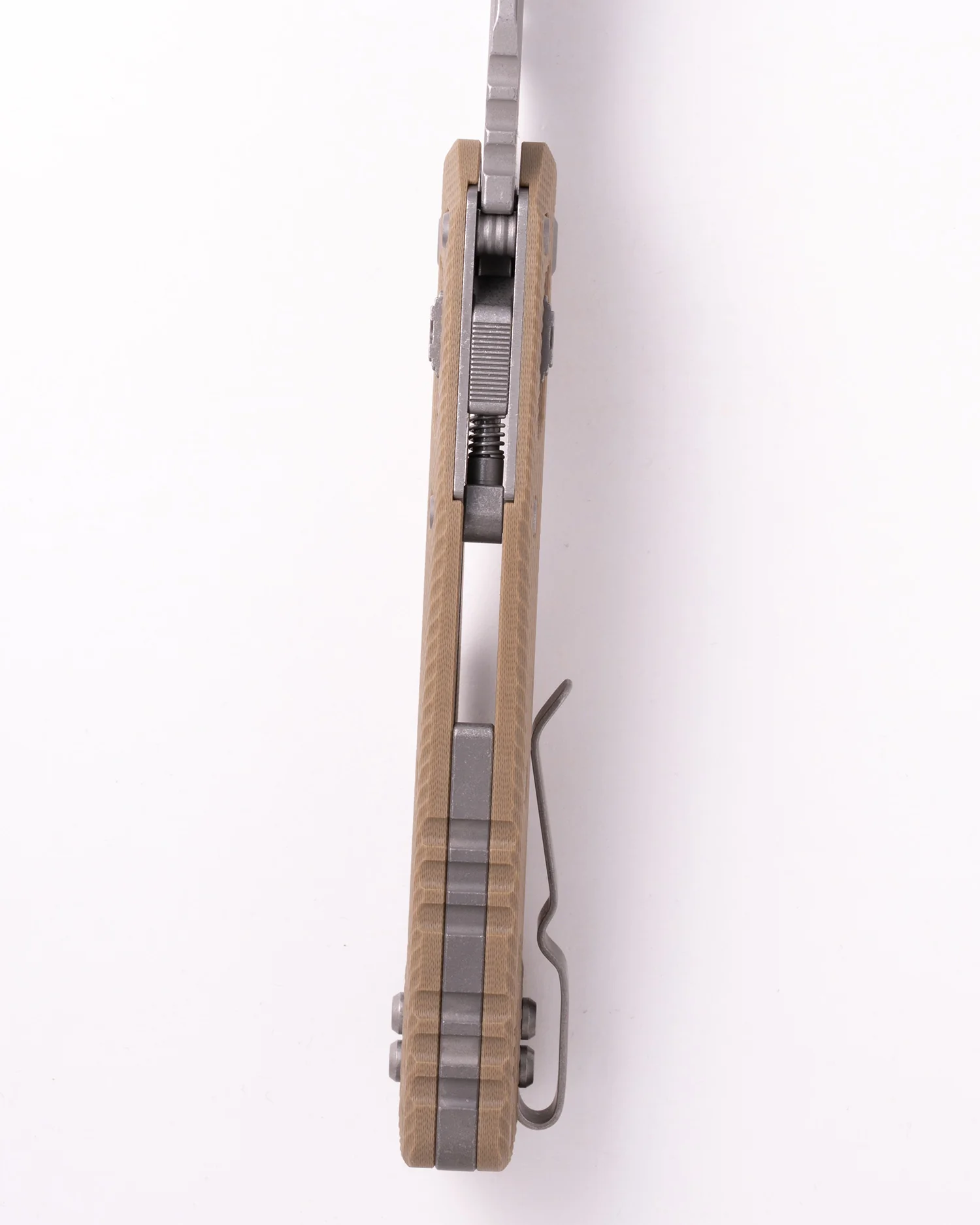 MSIĀ® S/E ApocalypticĀ® Partial Serrated Fluted G-10 Tan (210-11APFLGTTA) - Image 3