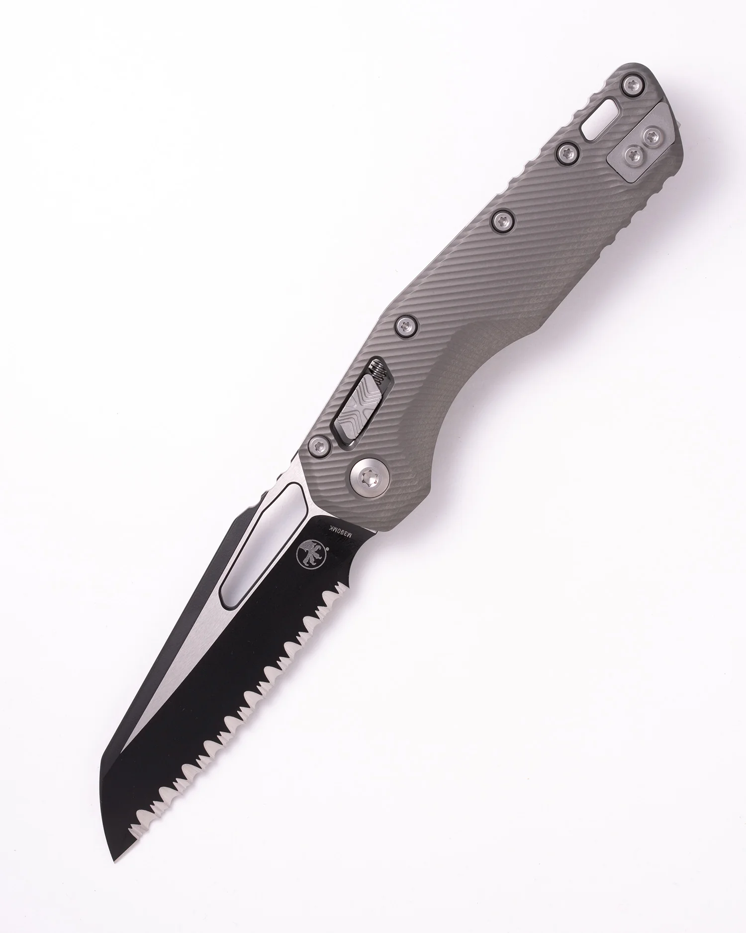 MSIĀ® S/E Black Full Serrate Fluted Aluminum Natural Clear (210-3FLNC)