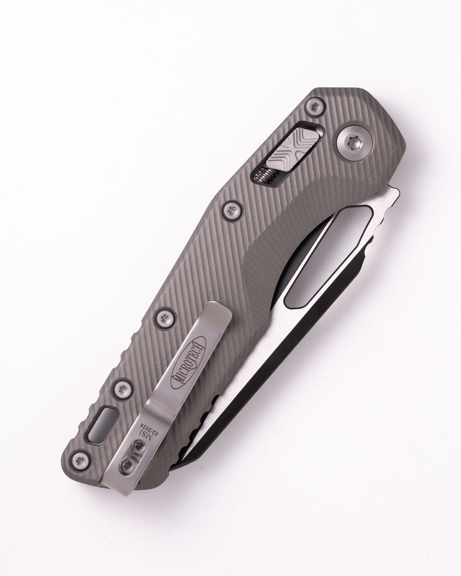MSIĀ® S/E Black Full Serrate Fluted Aluminum Natural Clear (210-3FLNC) - Image 2