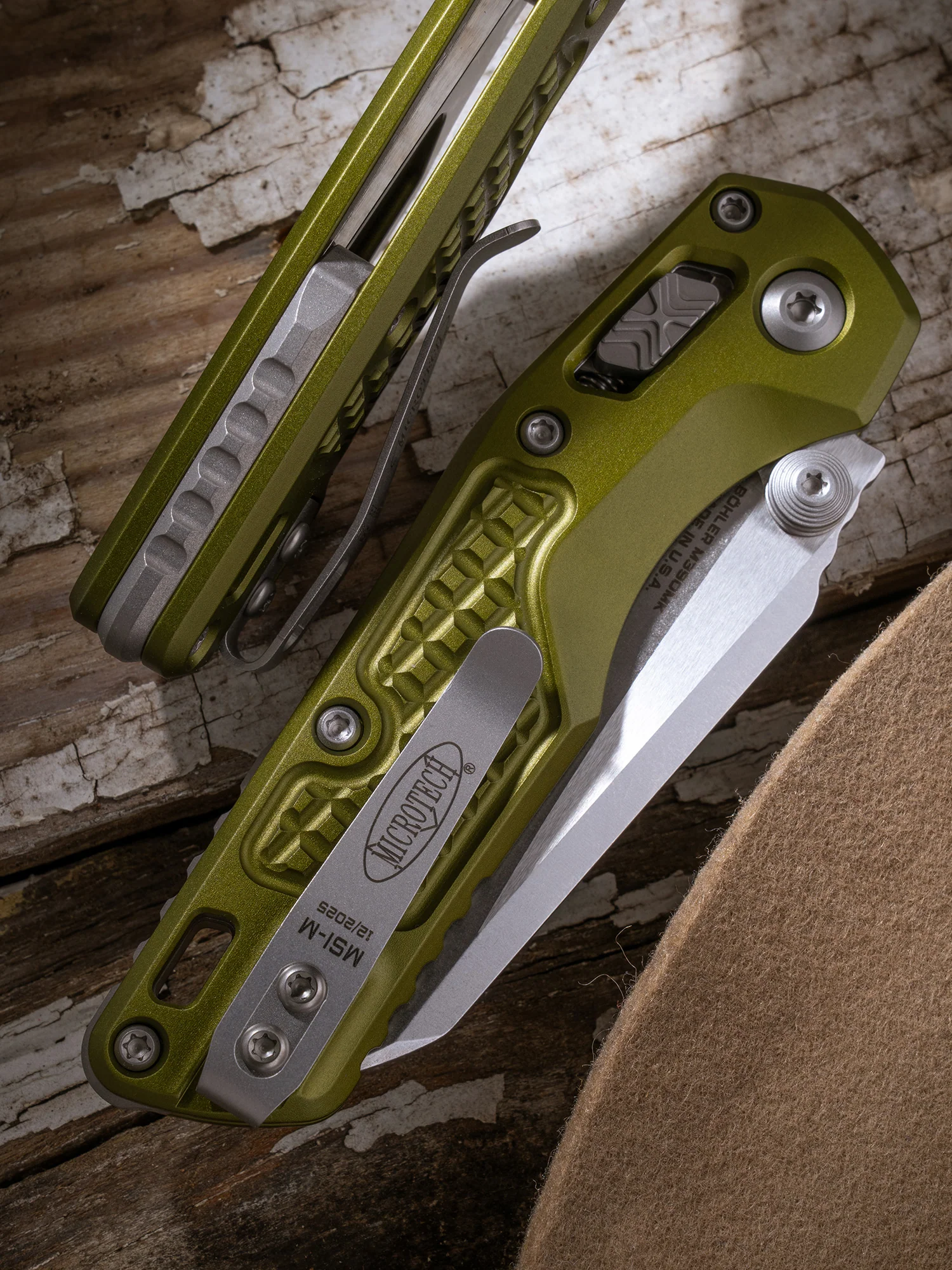 MSI™ MINI S/E STONEWASH STANDARD FRAG ALUMINIUM OD GREEN (210M-10FROD) - Image 2