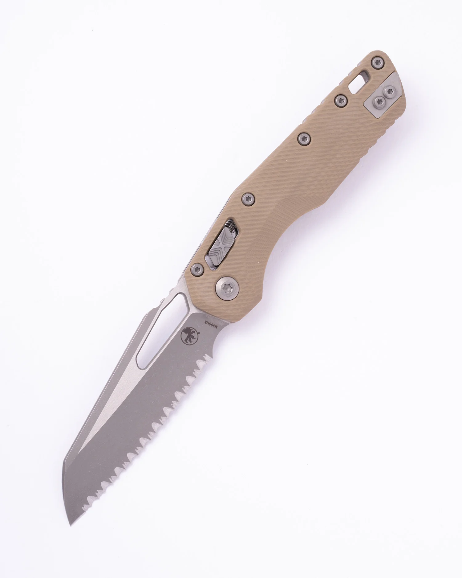 MSIĀ® S/E APOCALYPTIC FULL SERRATE FLUTED G-10 TAN (210-12APFLGTTA)