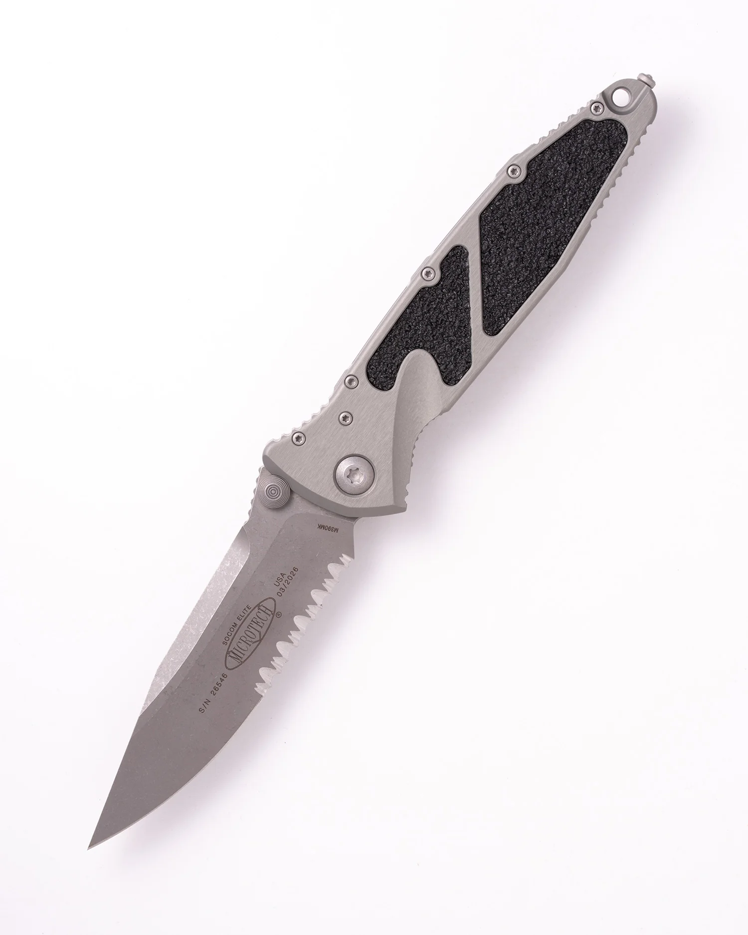 SOCOM® Elite S/E Natural Clear Apocalyptic® Partial Serrated Natural Clear (160-11APNC)