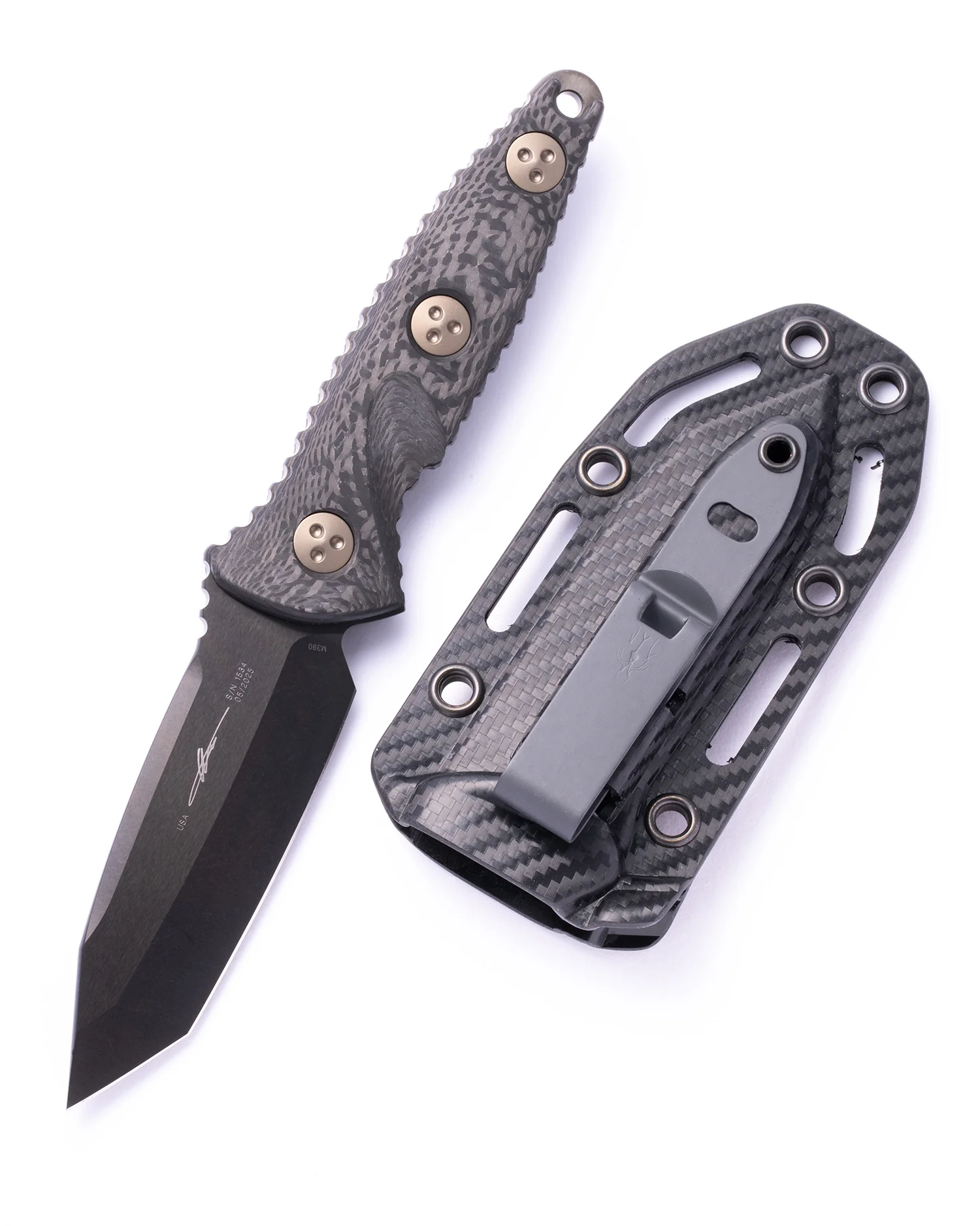 SOCOM ALPHA MINI T/E BLACK DLC CARBON FIBER SIGNATURE SERIES (114M-1DLCCFS) - Image 2
