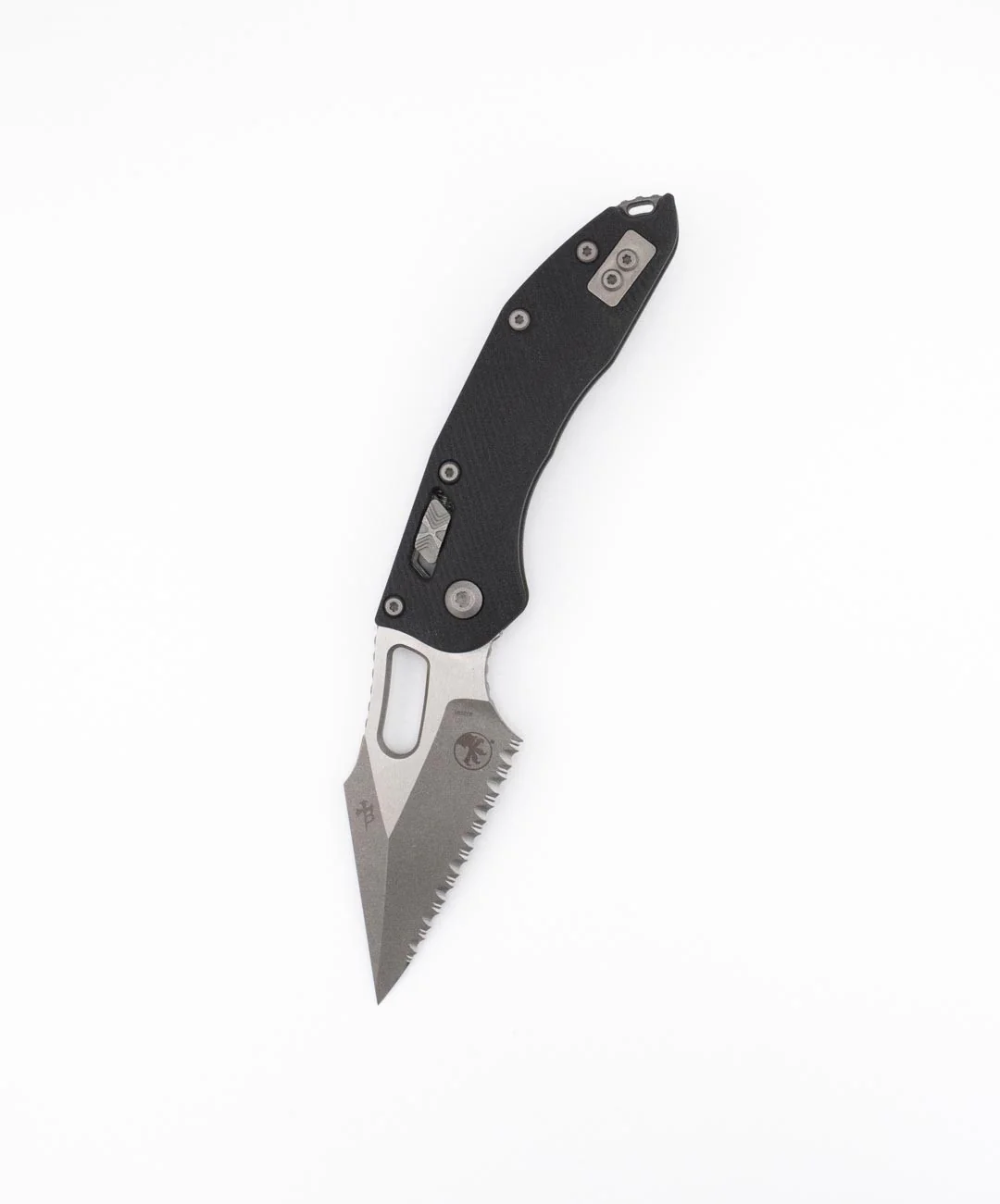 Stitch RAM-LOK⢠Black Fluted G10 Apocalyptic Full Serrated (169RL-12APFLGTBK) FACTORY SECOND