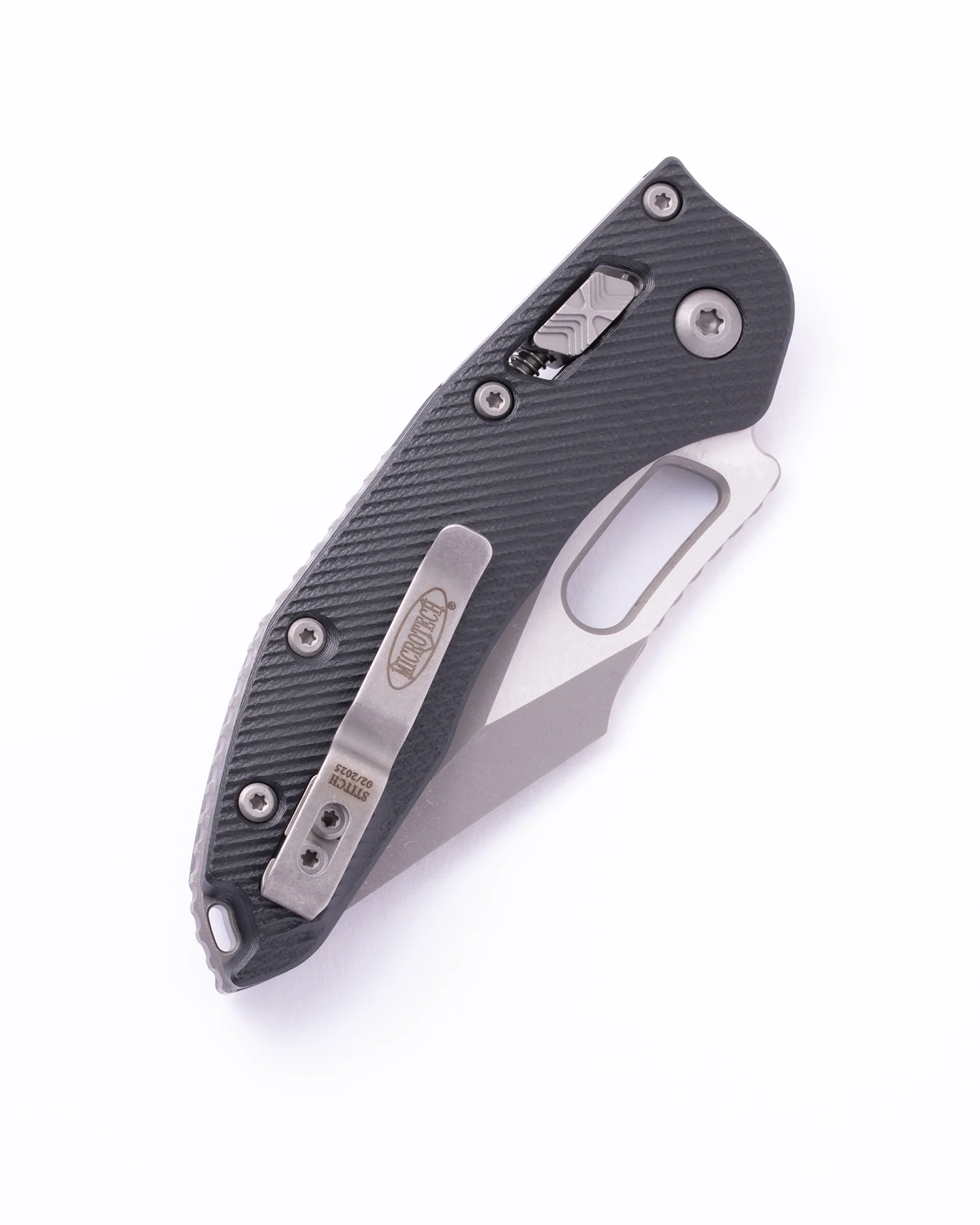 Stitch RAM-LOK™ Black Fluted G10 Apocalyptic Partial Serrated (169RL-11APFLGTBK) - Image 2