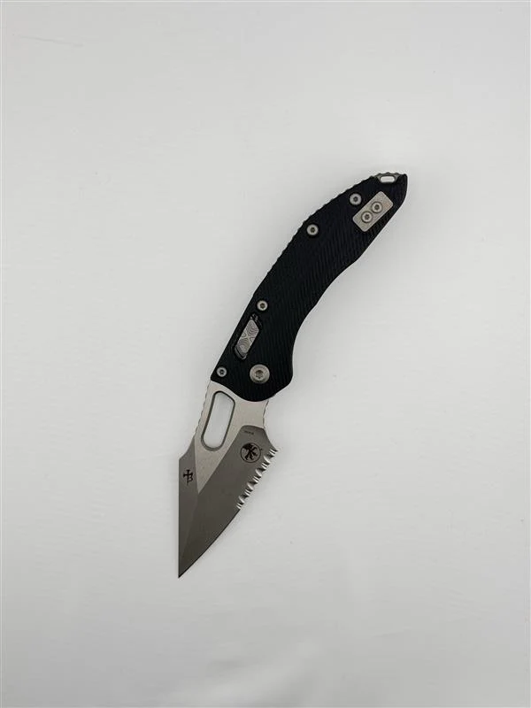 Stitch RAM-LOK⢠Black Fluted G10 Apocalyptic Partially Serrated (169RL-11APFLGTBK) FACTORY SECOND