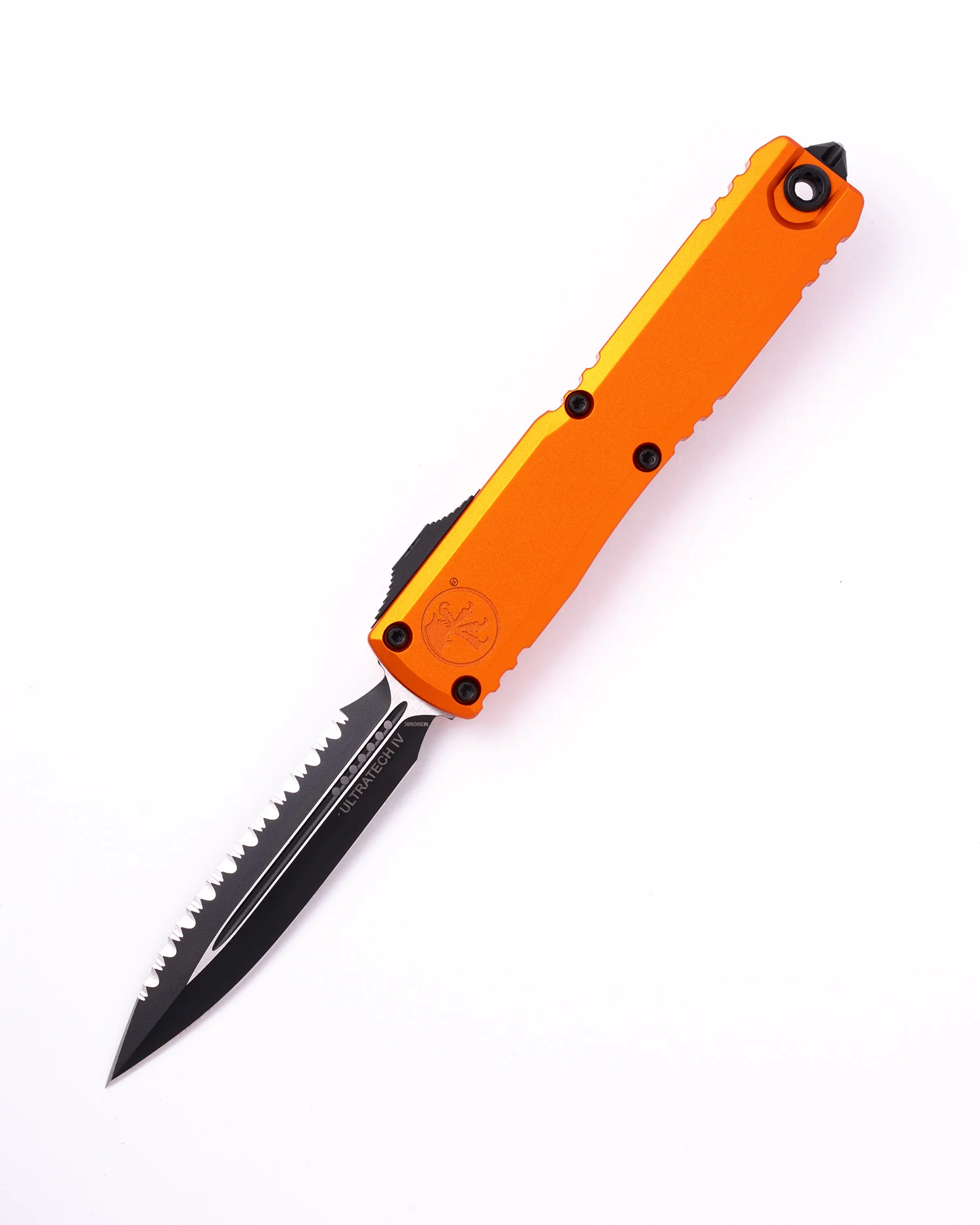 ULTRATECH GEN IV D/E BLACK FULL SERRATE ORANGE (11224-3OR)