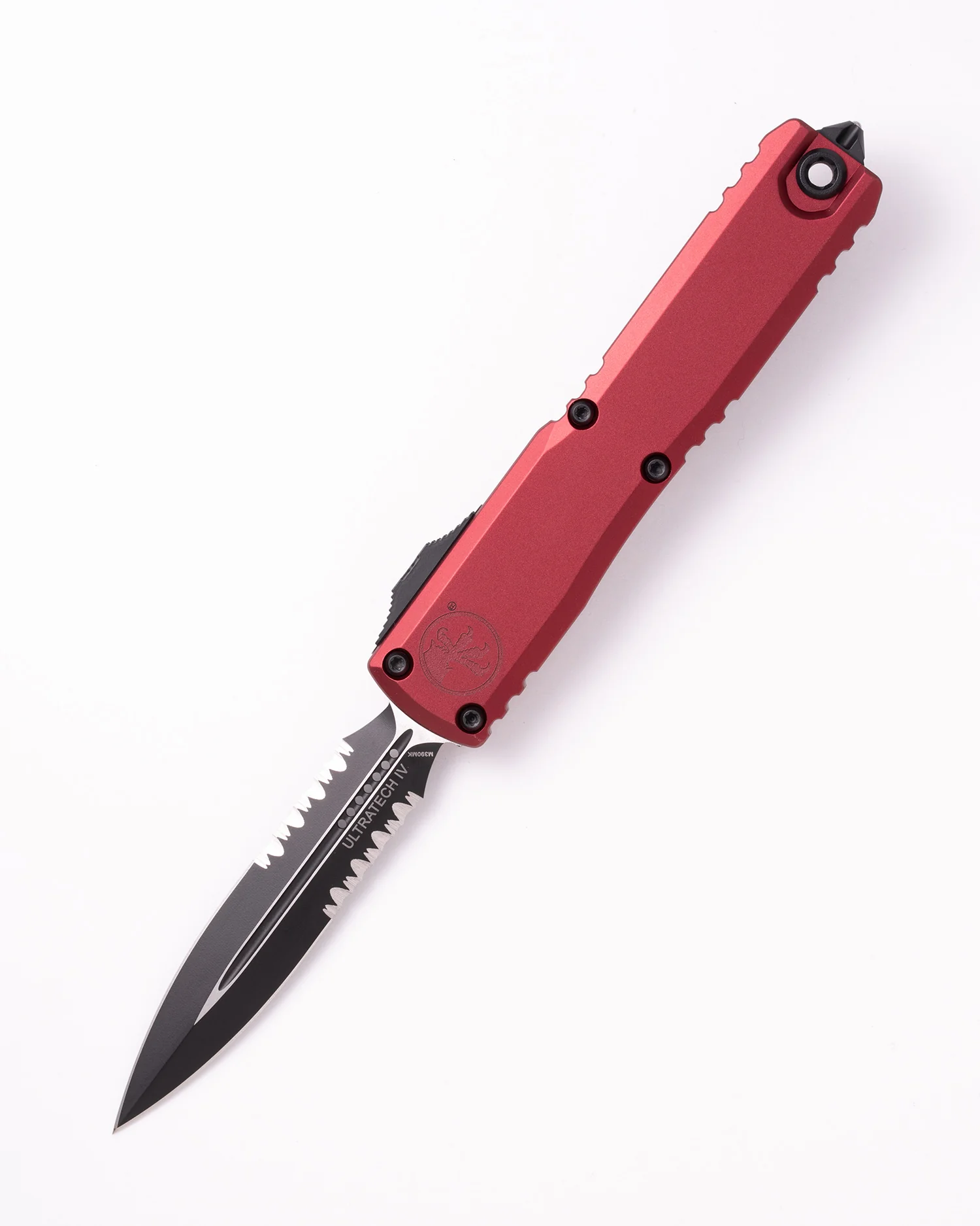 ULTRATECH GEN IV D/E BLACK PARTIAL SERRATE MERLOT (11224-2MR)