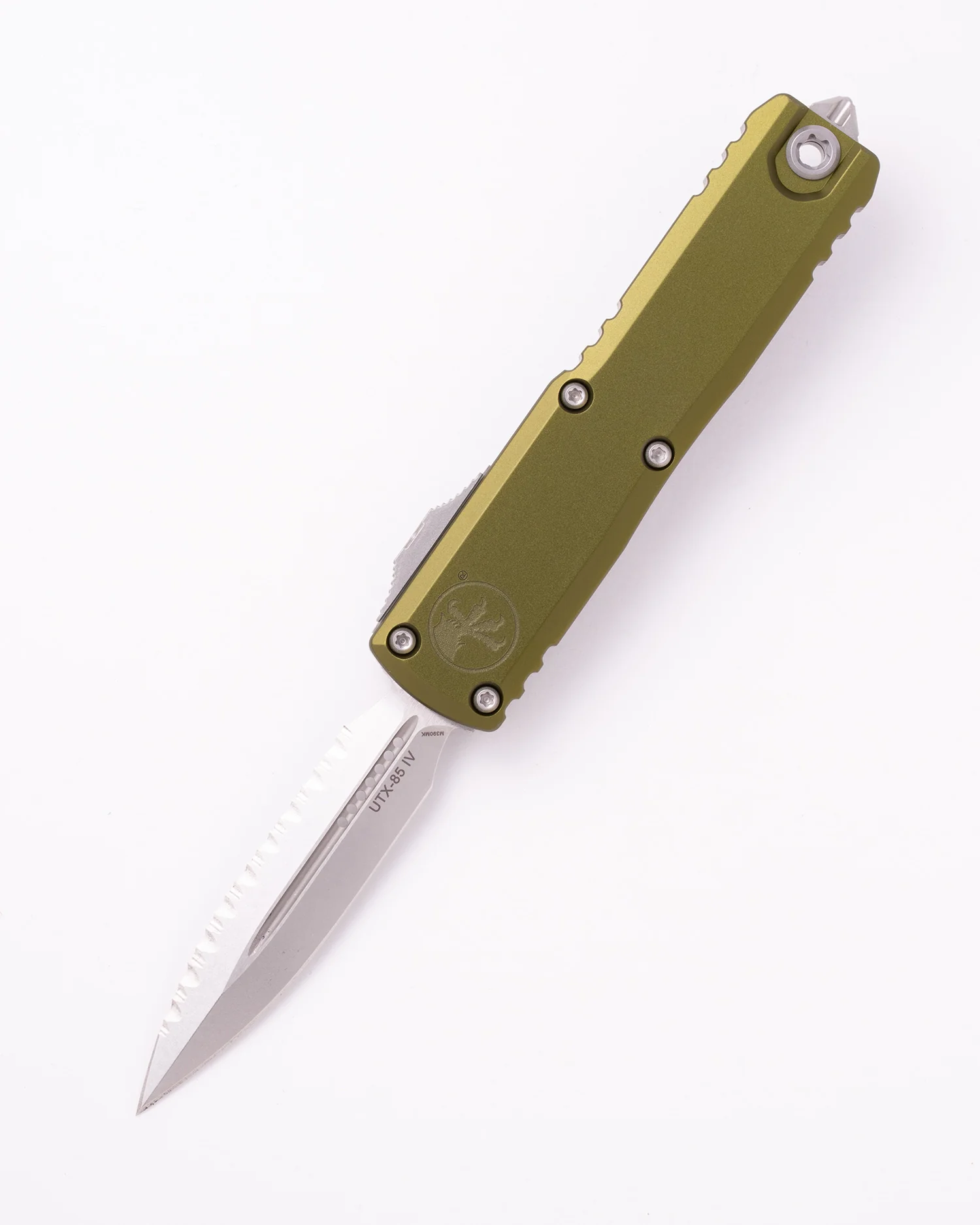 UTX-85 GEN IV D/E STONEWASH FULL SERRATE OD GREEN (12324-12OD)