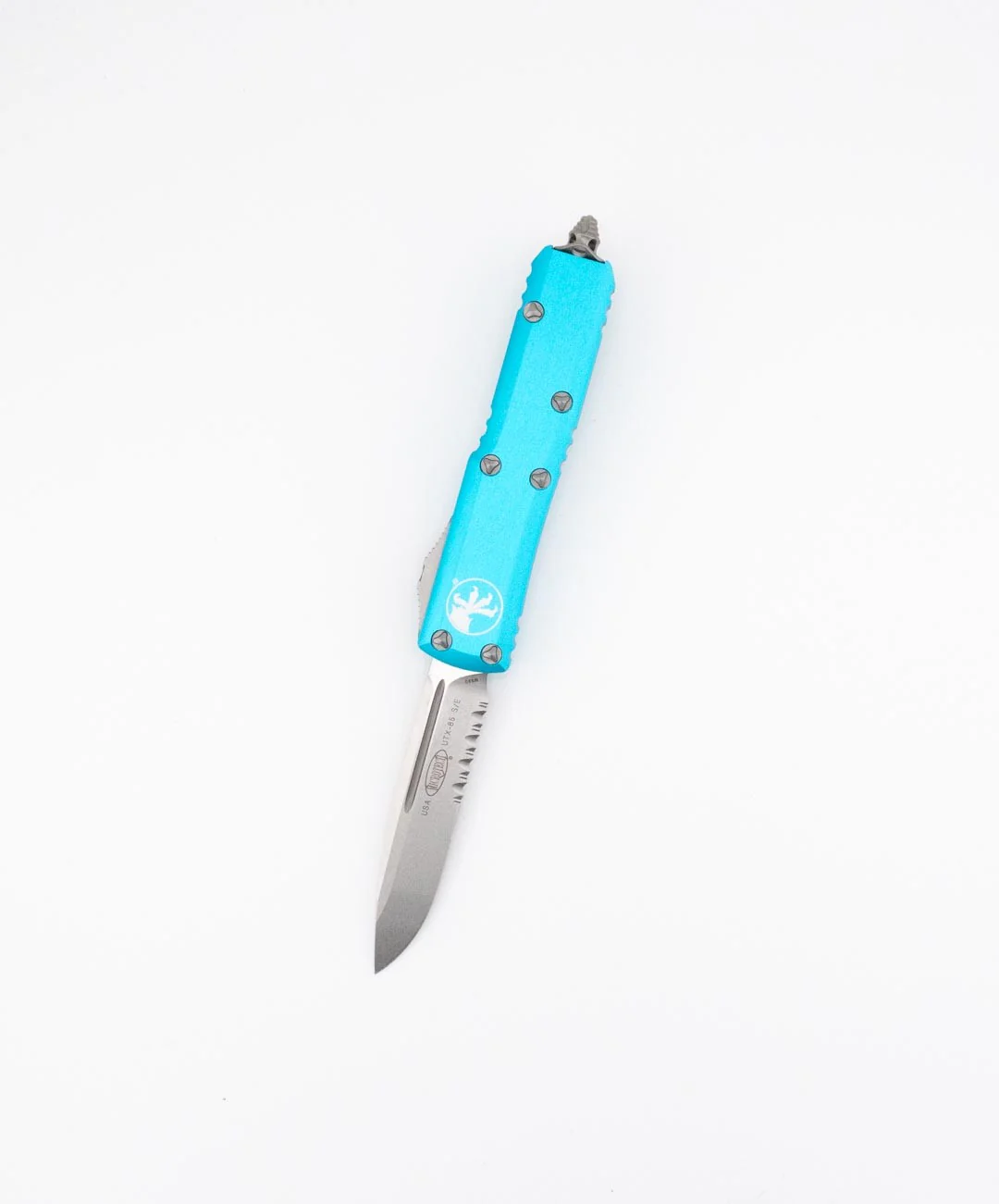 UTX-85 S/E STONEWASH PARTIAL SERRATION TURQUOISE (231-11TQ) FACTORY SECOND